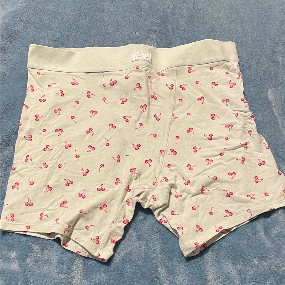 Skims Cherry Print Boxer Briefs